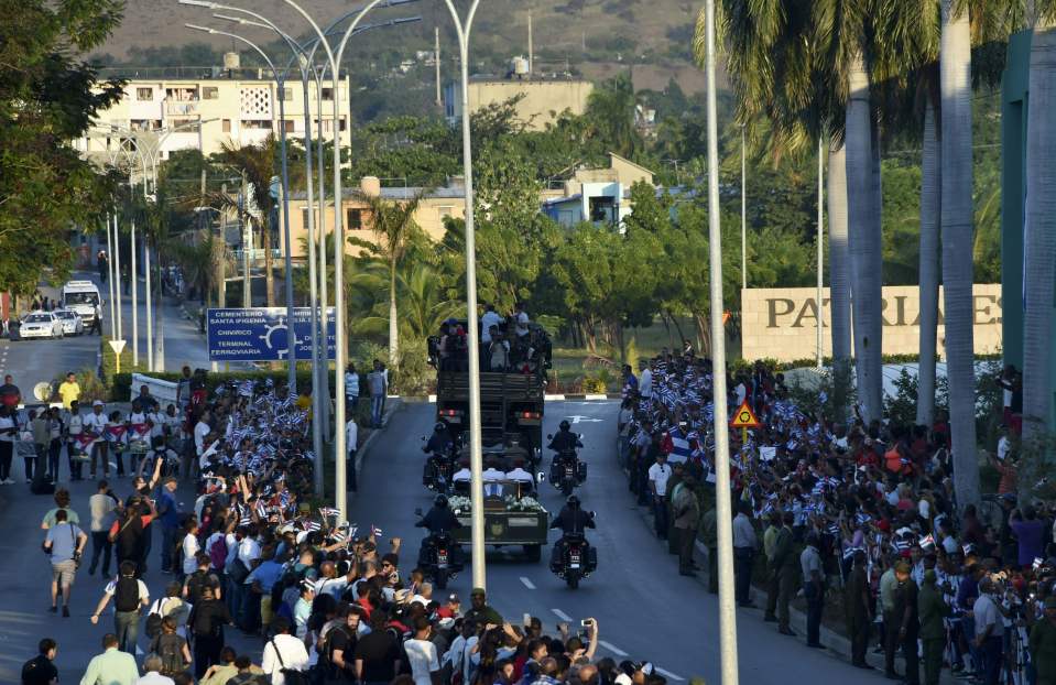  The streets were lined by mourners, with many saying they understood the family wanted a private ceremony