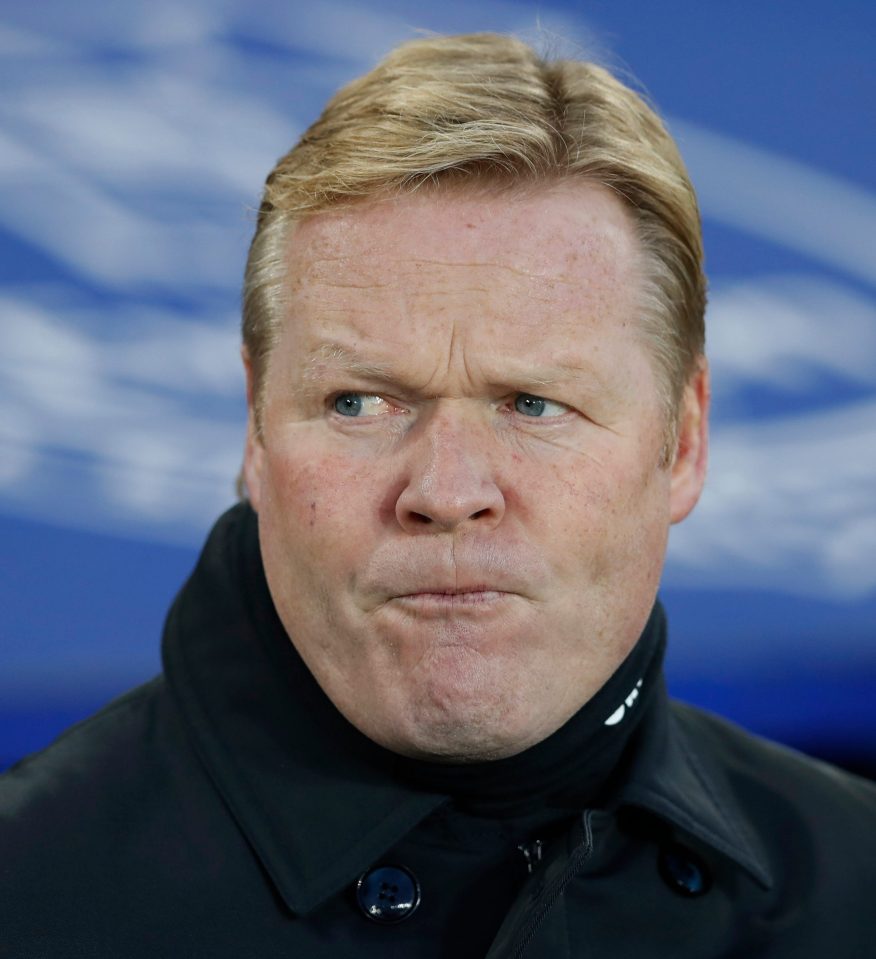  Ronald Koeman is devastated at loss of Bolasie