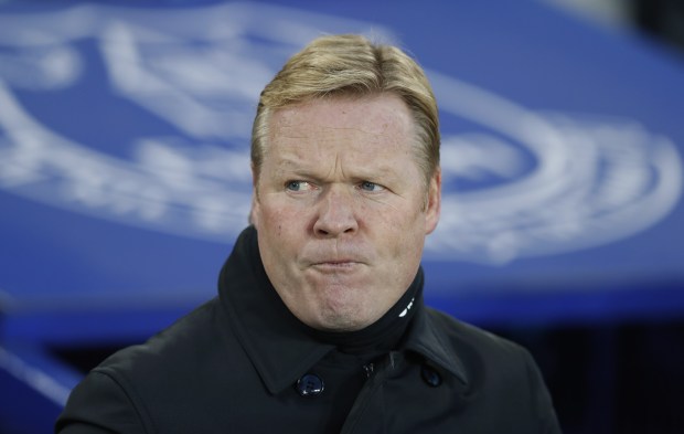 Under-pressure Ronald Koeman has a fully fit squad except for two long term absentees