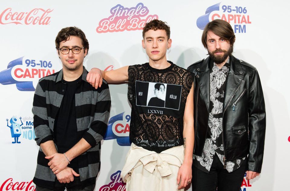  Years and Years attended and performed at the Jingle Bell Ball