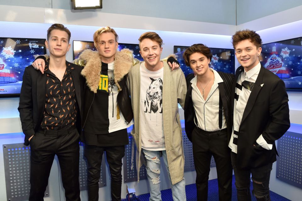  The Vamps join Ronan Kemp in the studio