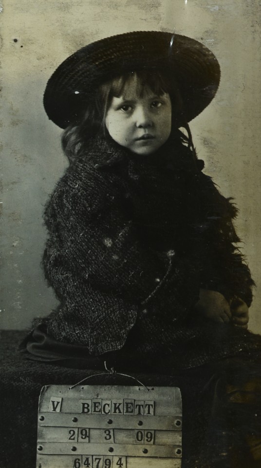  Violet Beckett was taken in by Barnardo’s in 1909