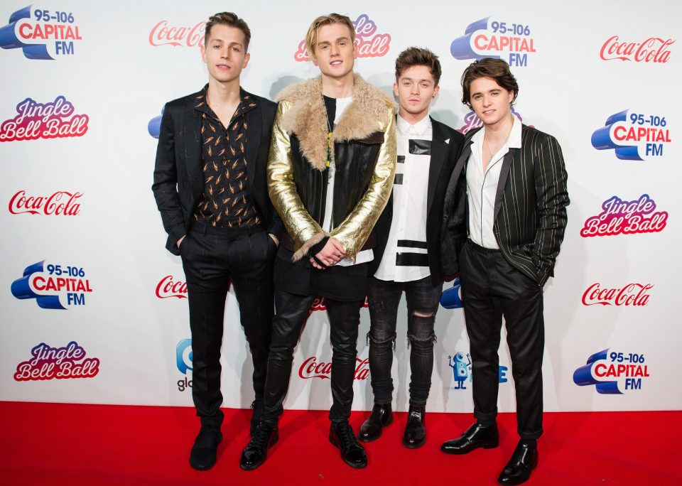  The Vamps made an appearance at the ball