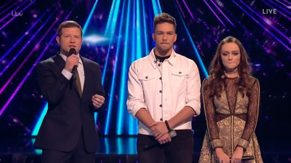  Emily Middlemas and Matt Terry were in the sing off