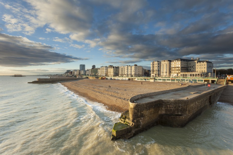  Brighton, in East Sussex, could be vulnerable to disaster, scientists have claimed