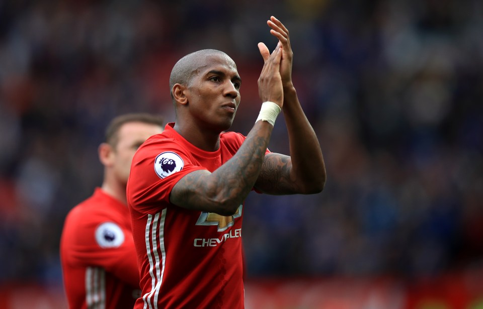  Ashley Young is wanted by four Premier League clubs