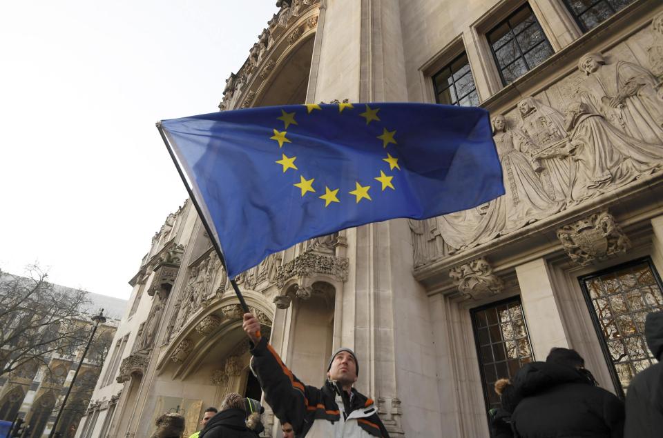  The protests begin: demonstrators start gathering outside the court today