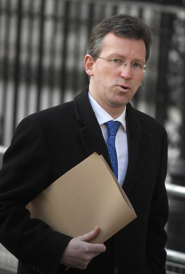  Jeremy Wright as he arrived at the court today this morning