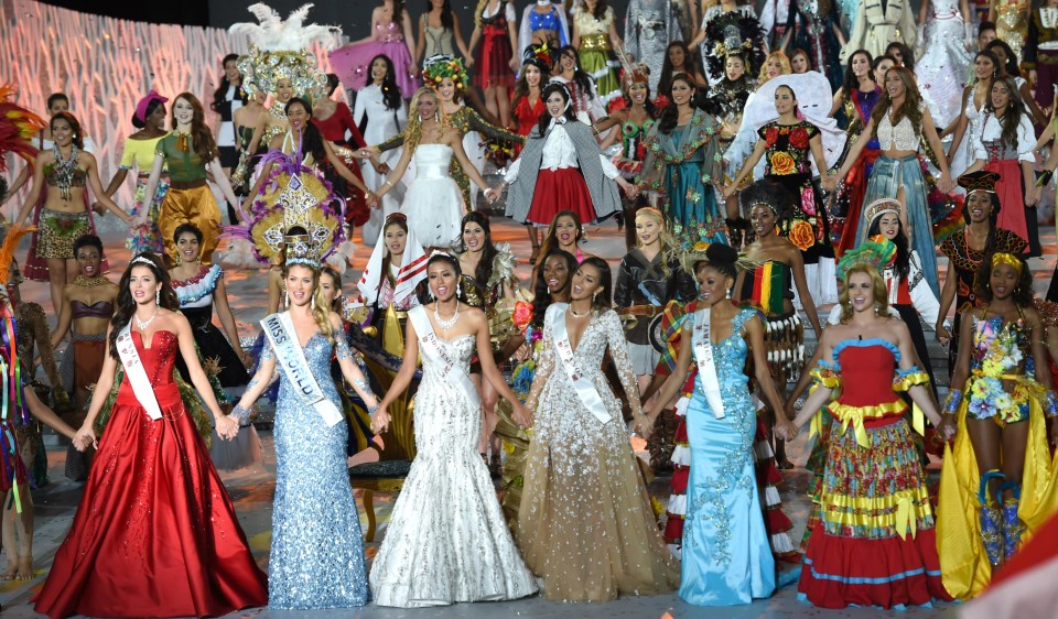  Miss World 2015 was held in Sayna, China