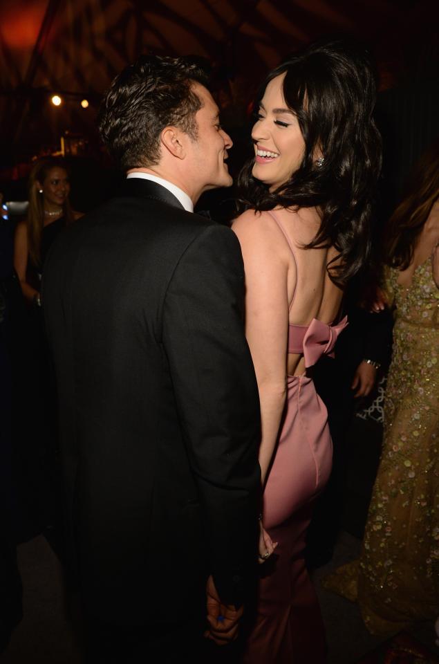  Judi said: "On the surface this moment of heady affection should point to a very happy new year for Katy Perry and Orlando Bloom, with a rumoured engagement in the offing."