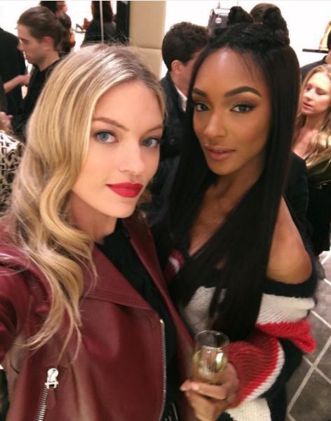  Martha is good friends with Jourdan Dunn - who appeared in the VS show between 2012-14