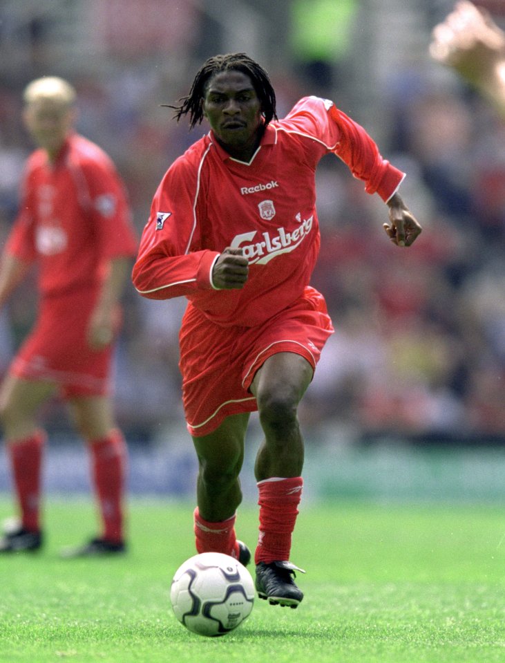  He made 34 appearances for Liverpool under Gerard Houllier