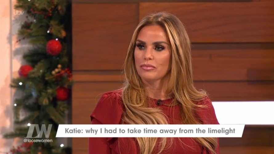  Katie Price has admitted that she feels 'bad' for ex-husband Peter Andre because his son won't get to enjoy a first Christmas with all his siblings