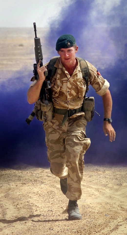 Royal Marine Sergeant Alexander Blackman,