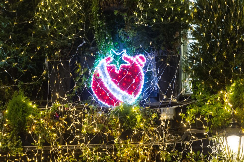  The landlord has been decorating the pub at Christmas for more than 30 years