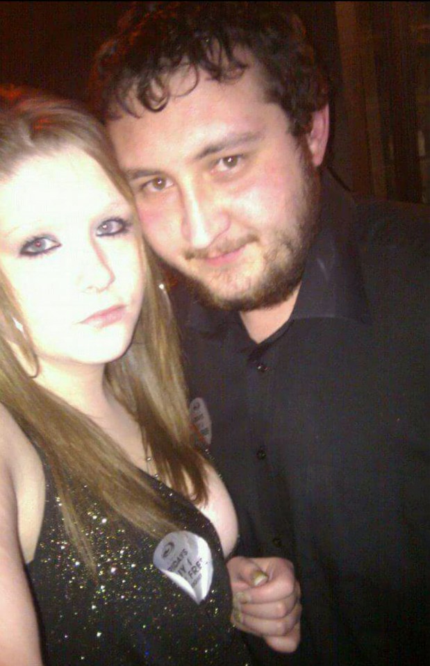  Georgina pictured with Peter Cotterill, who raped her while she suffered an epileptic fit