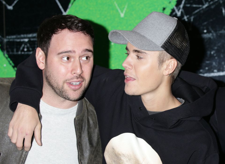 He released it with help from JUSTIN BIEBER’s manager SCOOTER BRAUN