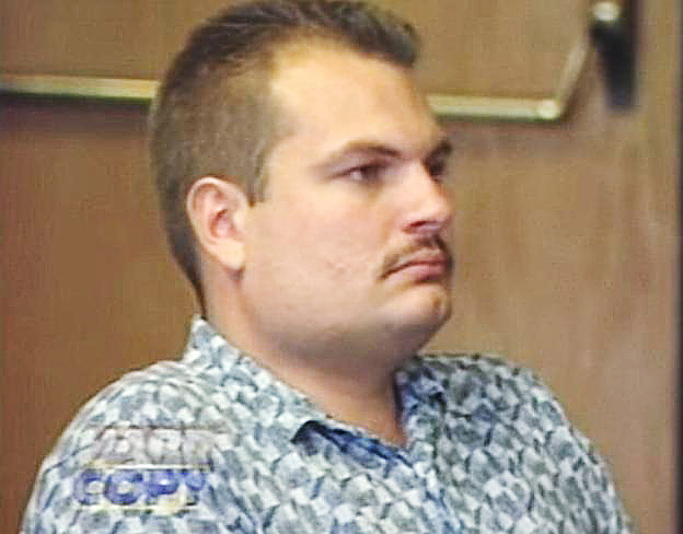 Troy Zink, Tera Smith's former martial arts instructor and secret boyfriend, pictured during one of his court appearance. He remains the prime suspect in her disappearance but was never charged