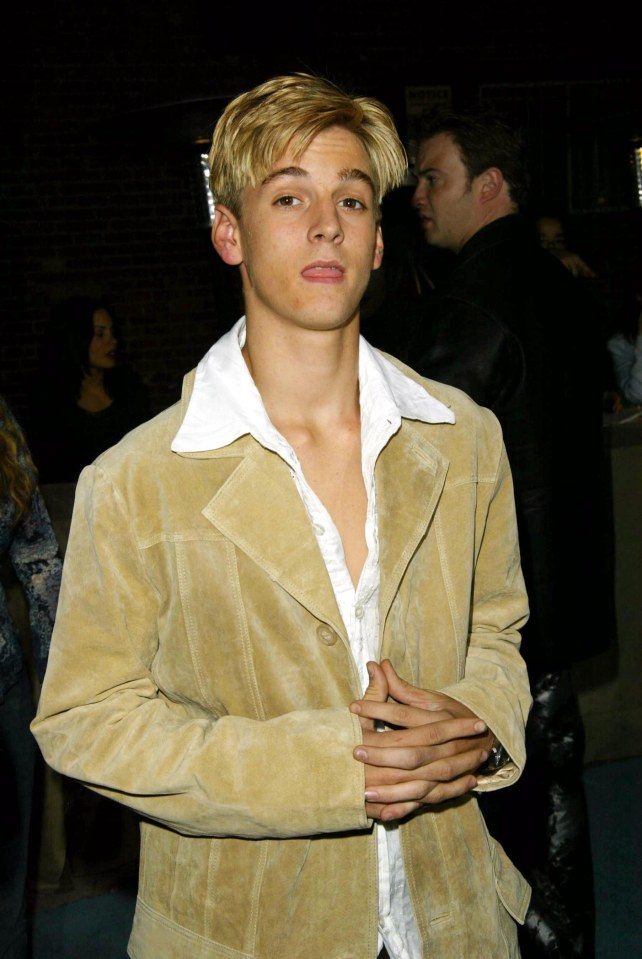  Aaron Carter – the younger brother of Backstreet Boys star Nick Carter – became a teen singing sensation in 2000