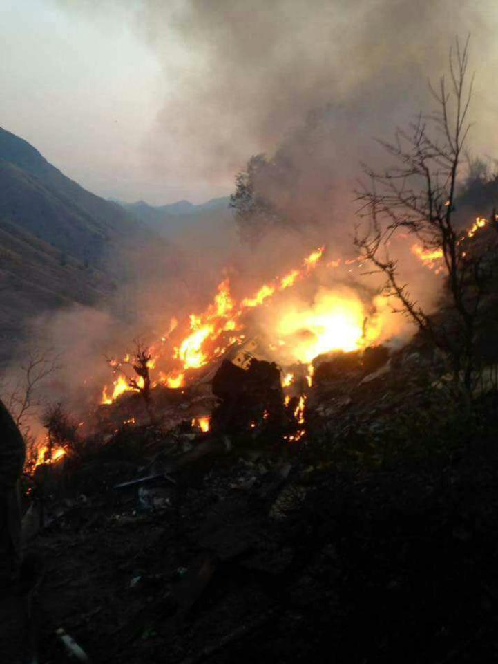  Witnesses told of hellish scenes at the crash site, which reportedly stank of burning flesh