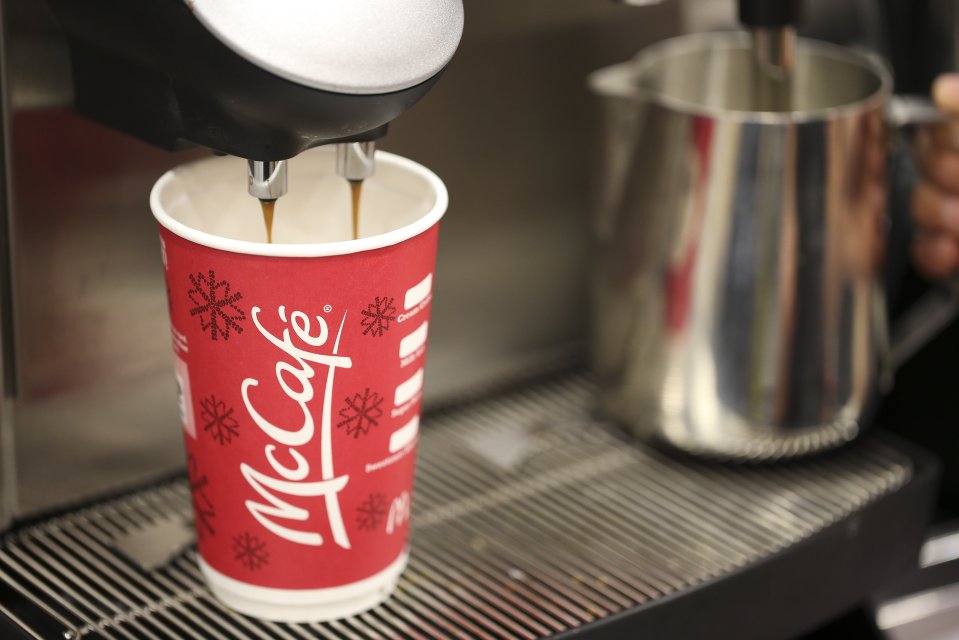  Soon the McCafé range in McDonald's will be made using sustainably sourced beans