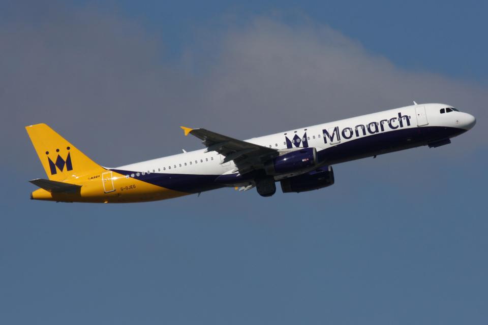  Monarch is one of the first major British airlines to comply with card charge rules