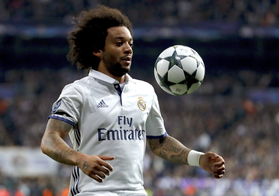  Marcelo would be top of Neymar's wishlist from the Bernabeu