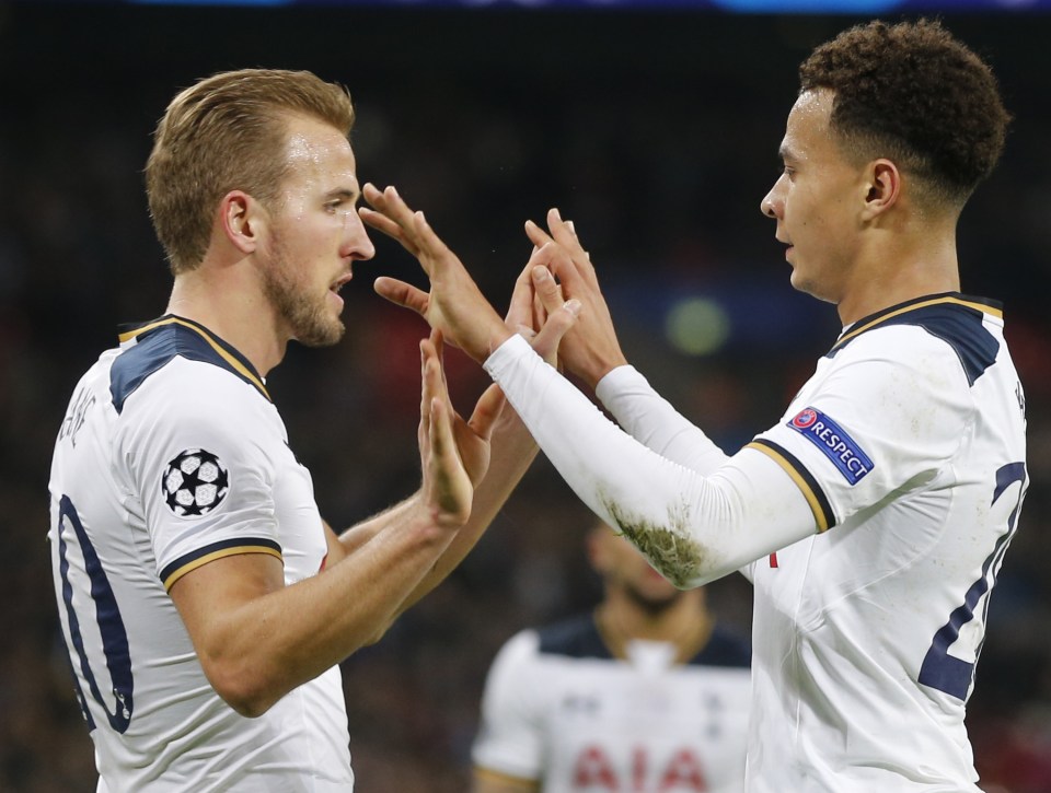 Alli and striker Harry Kane have both signed new deals this season