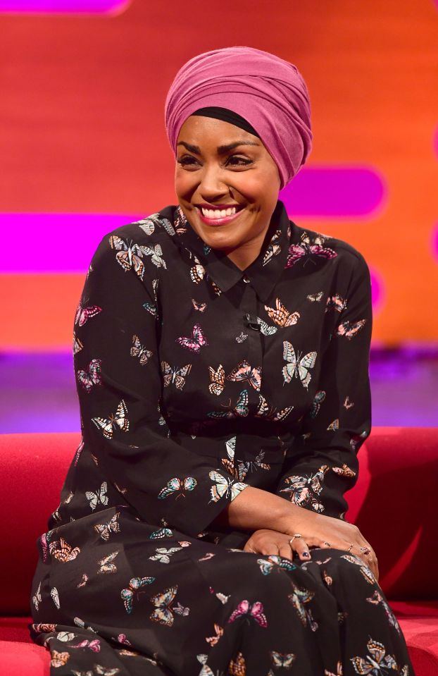  Nadyia Hussain, winner of the 2015 Great British Bake Off, said she was subject to racist abuse yesterday