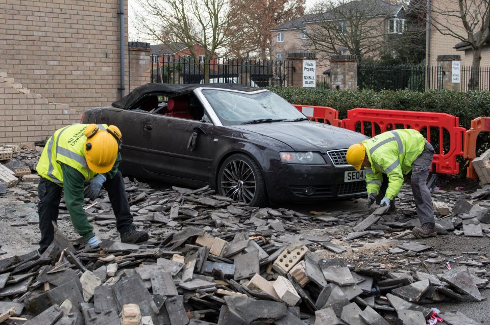  It was only after a neighbour raised the alarm Mr Kyriacou noticed the damage to the Audi