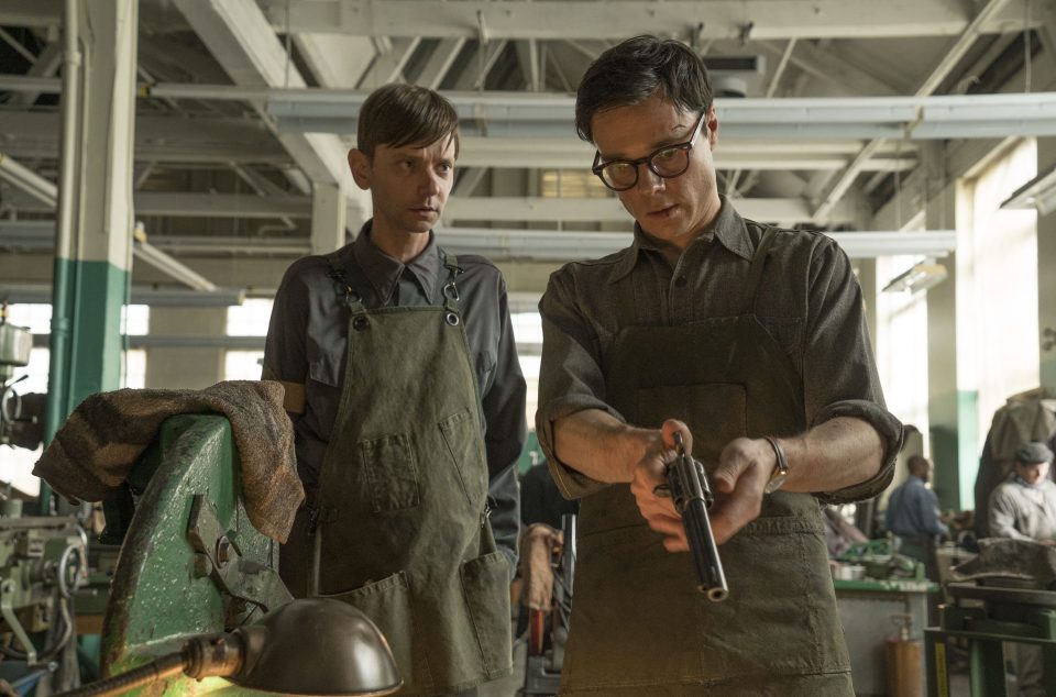  DJ Qualls stars as Ed McCarthy with Rupert Evans playing factory worker Frank Frink