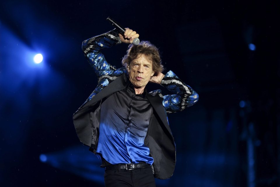 Father-of-eight Mick Jagger