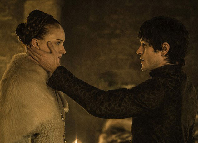  Sansa Stark is raped by Ramsay Bolton in season five of Game of Thrones