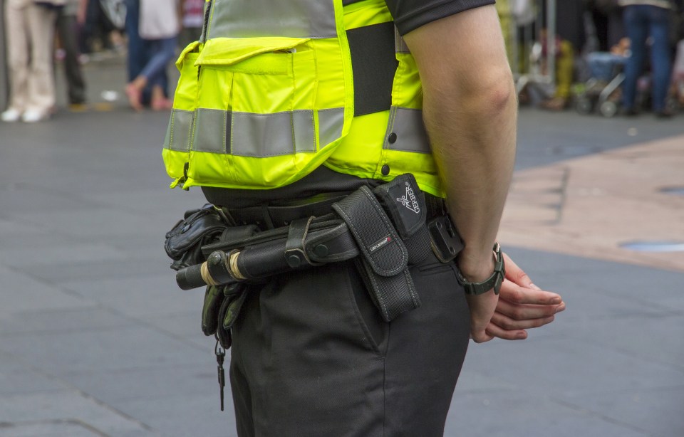  36% of people said they hadn't seen a police officer for a year