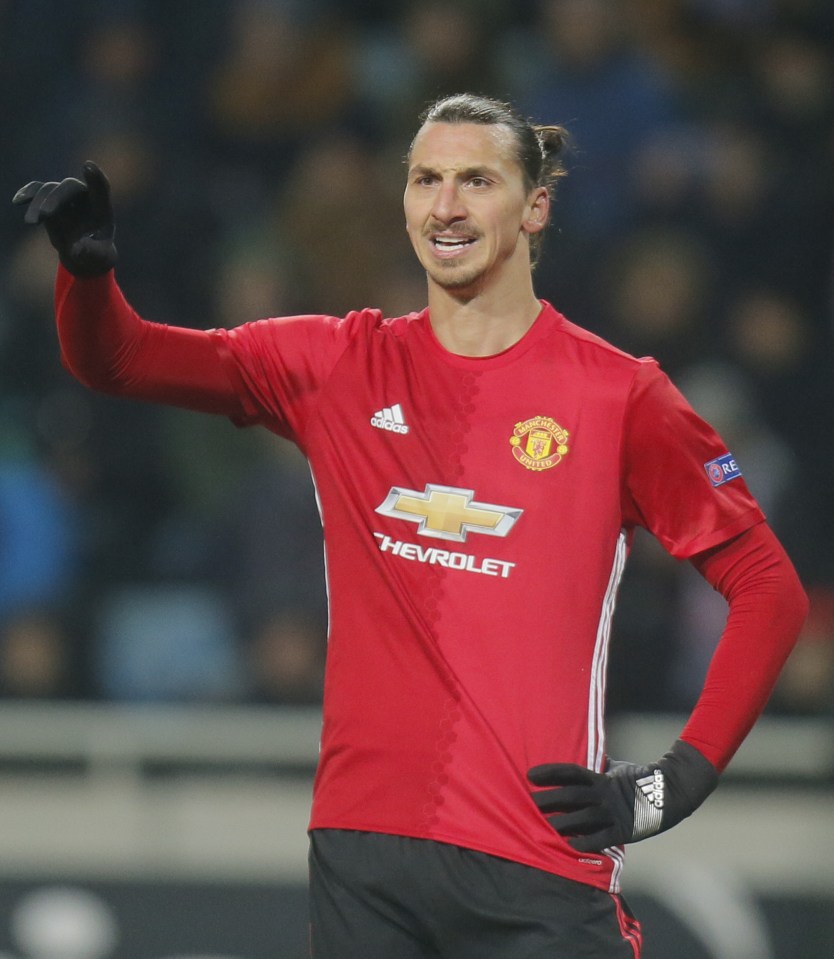  Zlatan Ibrahimovic scored in last week's Europa League clash against Zorya