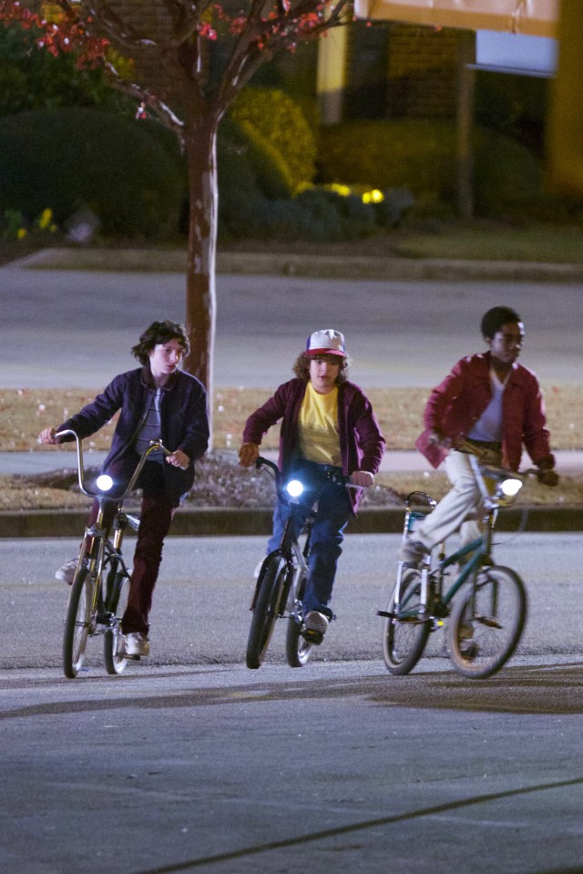  The trio are back on their bikes as they film season two