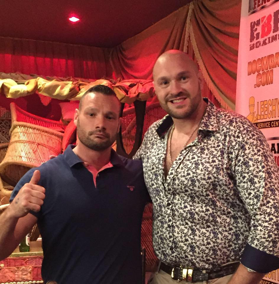  Barry Street posted this picture with disgraced boxer Tyson Fury after meeting him two weeks before his death