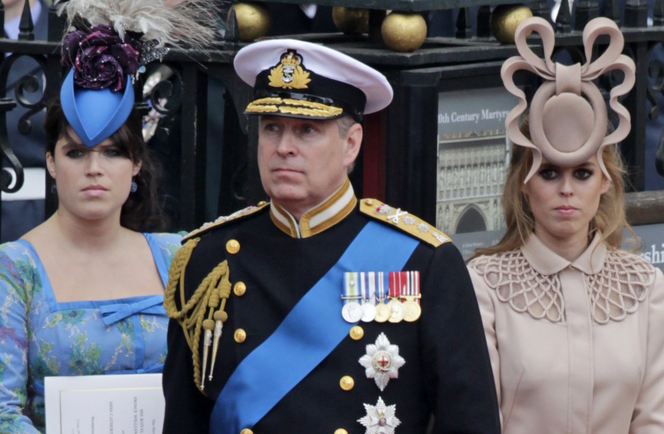  Prince Andrew has hit back at claims he demanded royal roles for Beatrice and Eugenie and asked for their husbands to have titles