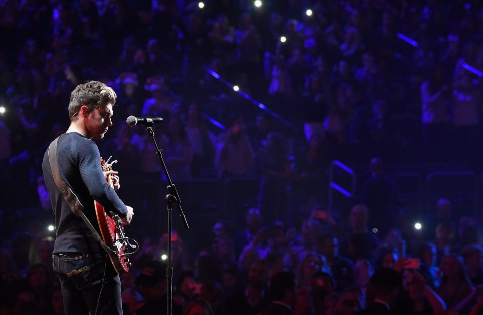  Niall performed to an excited crowd in New York