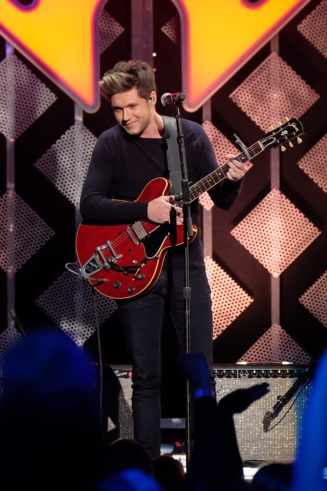  Niall Horan was joined by his trusty guitar as he performed on stage