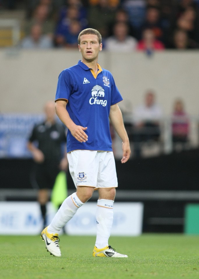  Shkodran Mustafi joined Everton from Hamburg as a teenager in 2009