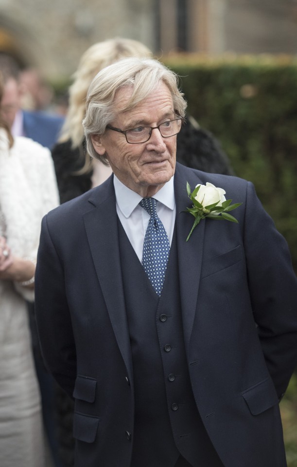  Off the cobbles ... Coronation Street actor Bill Roache, who plays Ken Barlow, also turned up