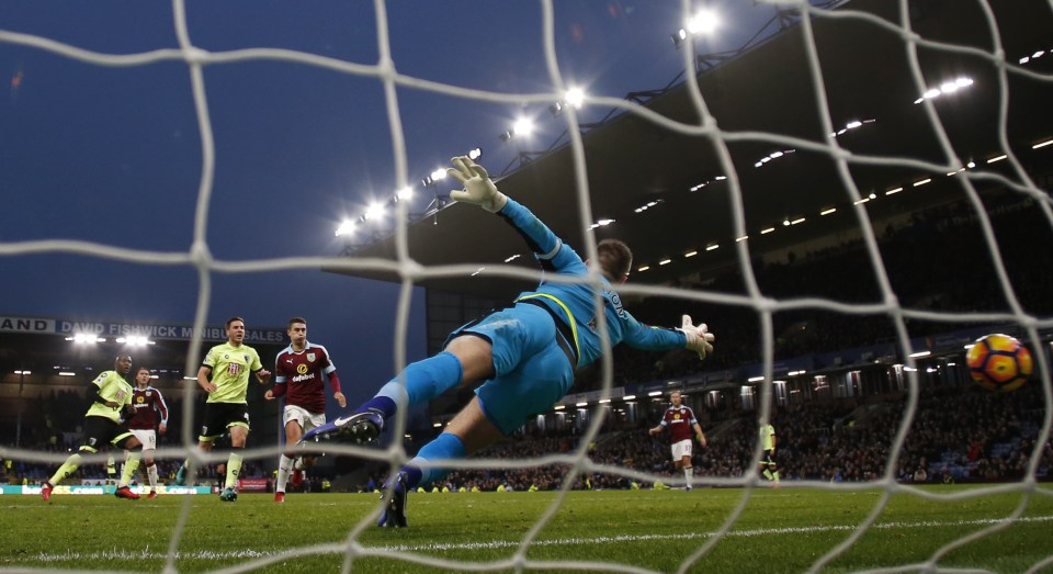  Benik Afobe reduced the deficit for Bournemouth on the stroke of half-time