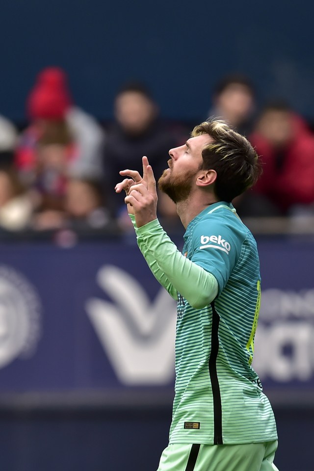  Lionel Messi chipped in with two goals