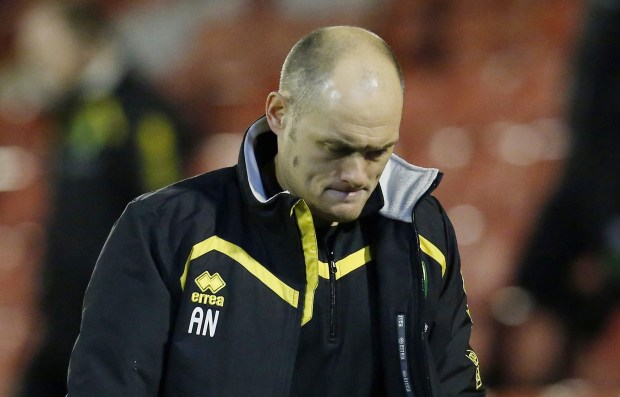 Norwich's beleaguered boss Alex Neil slipped to a sixth defeat in seven games