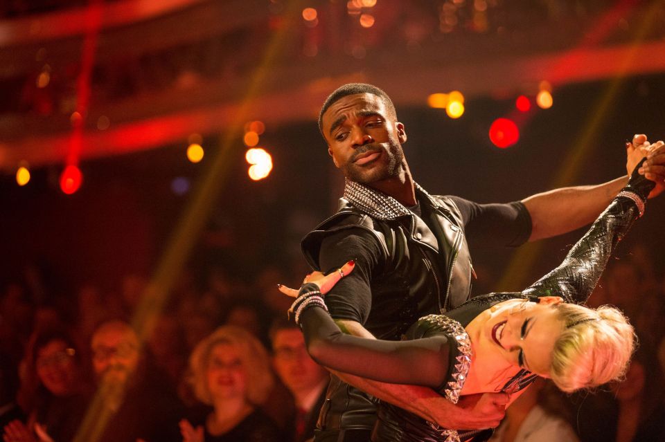  Top of the heap . . . Ore Oduba beat favourite Danny to top spot