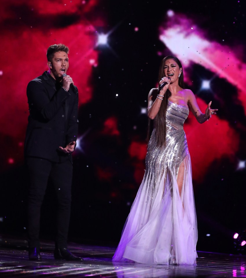  Fans suggested the boyband drew the 'short straw' with Louisa after Matt Terry bagged a performance with Nicole Scherzinger