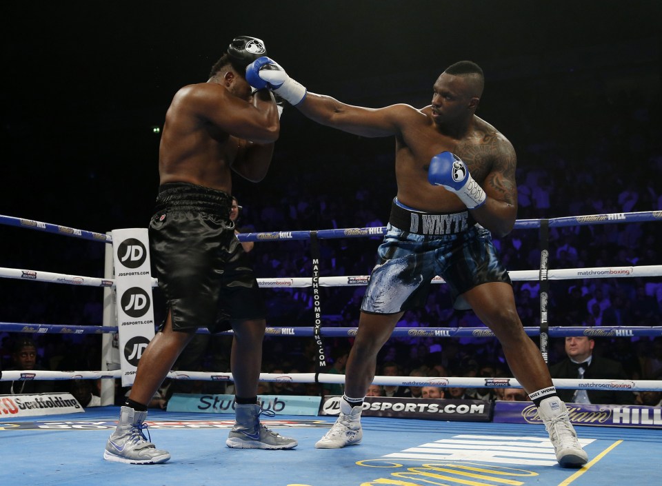  Dillian Whyte and Dereck Chisora put on a real show on the undercard