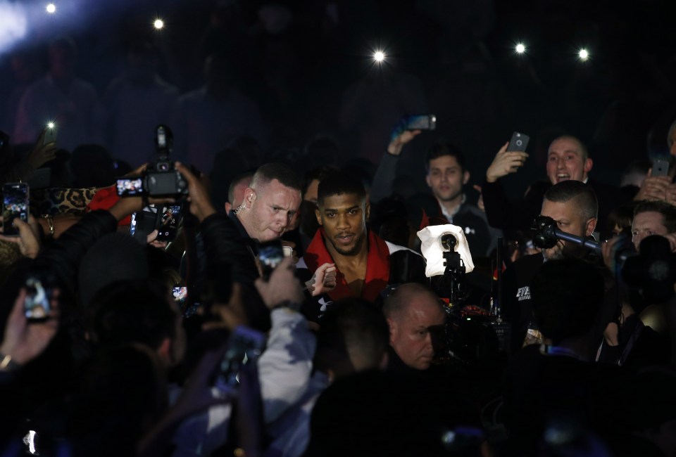  Anthony Joshua is an extremely popular fighter all over the country