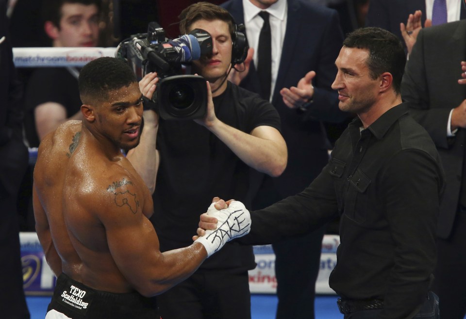  Joshua vs Klitschko will happen on April 29